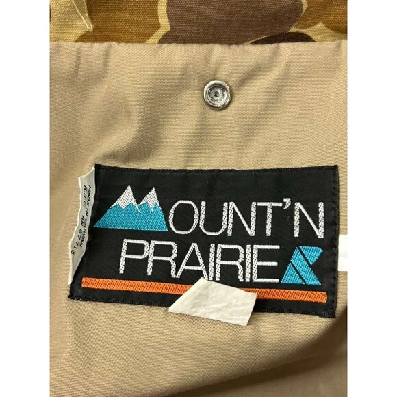 Mount'n Prairie Men's Small Camo Hunting Coat Jacket Foursquare Parka - Picture 8 of 16